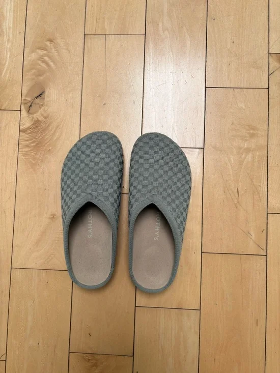 Rothy’s The Casual Clog Sage checked - Picture 6 of 6